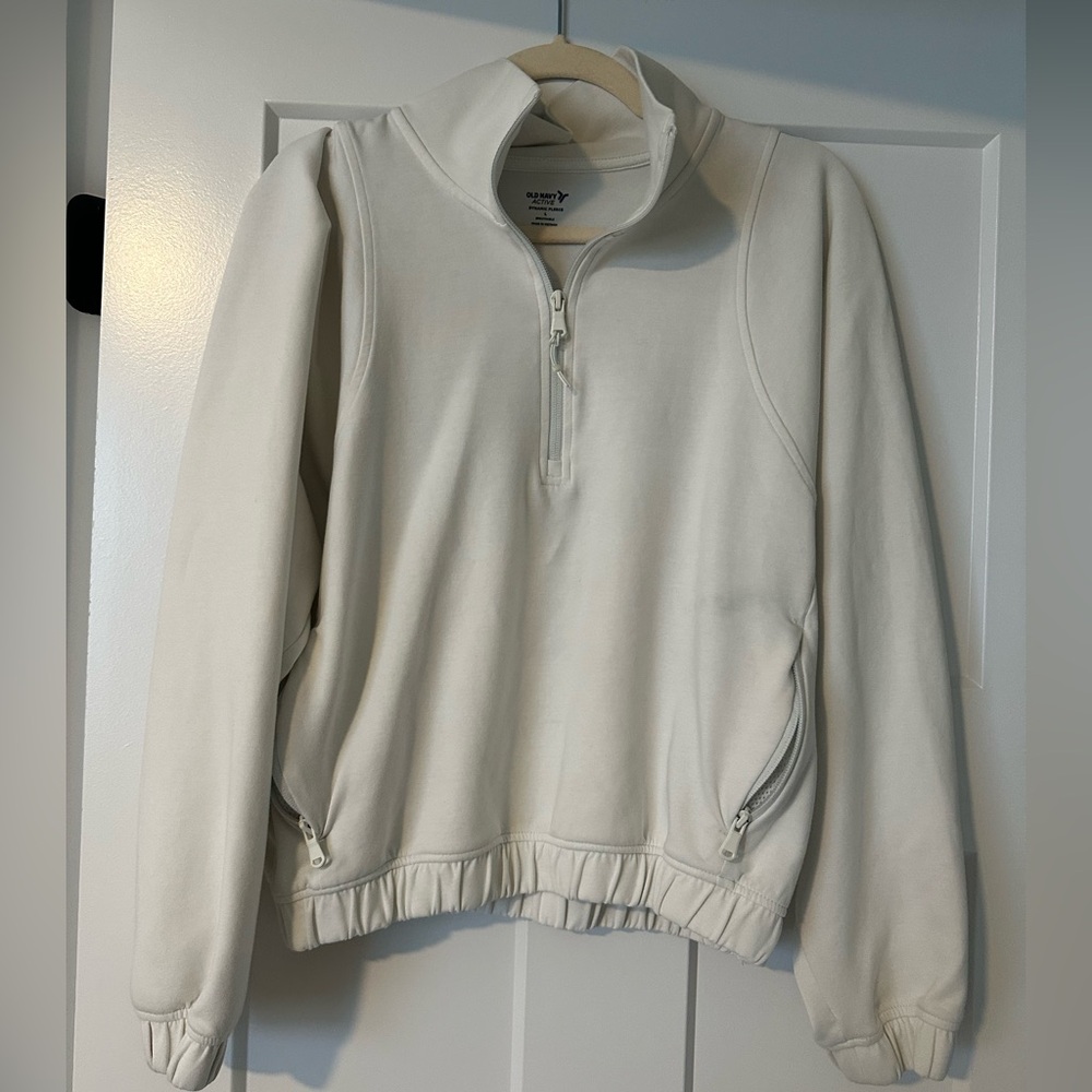 Old Navy quarter zip active fleece